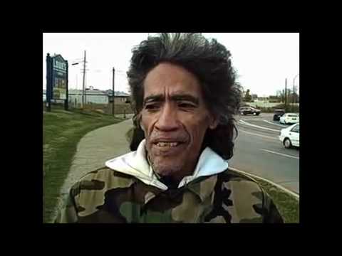 Ted William a homeless man w/ a golden radio voice...