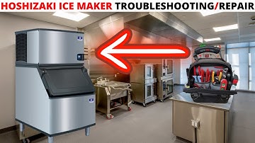 HVACR Service Call: Hoshizaki Ice Maker Not Making Ice (Hoshizaki Troubleshooting/Hack Job Repair)