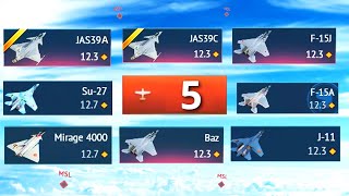 I GOT AN ACE WITH EVERY NEW TOPTIER JET!? (hardest CHALLENGE ever!)