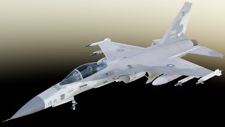 3D Model Preview : AIDC F-CK-1經國號戰鬥機(Blender),Taiwan (Update)
