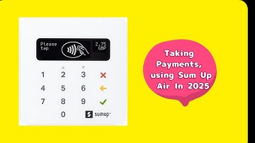 Taking your 1st payment, using Sum Up Air in 2025 #sumup #business #card #payments #paymentsolution