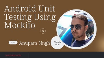 Android Unit Testing | Mockito Library | Unit Testing | Kotlin | Learn Unit Testing