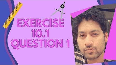 CLASS 7 - CHAPTER 10- PRACTICAL GEOMETRY - EXERCISE 10.1 QUESTION NO. 1