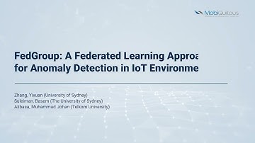 FedGroup A Federated Learning Approach for Anomaly Detection in IoT Environments