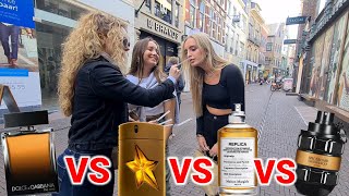 Women React to D&G The One, Spicebomb Extreme, Jazz Club & Pure Havane 💥 Fragrance Street Reaction