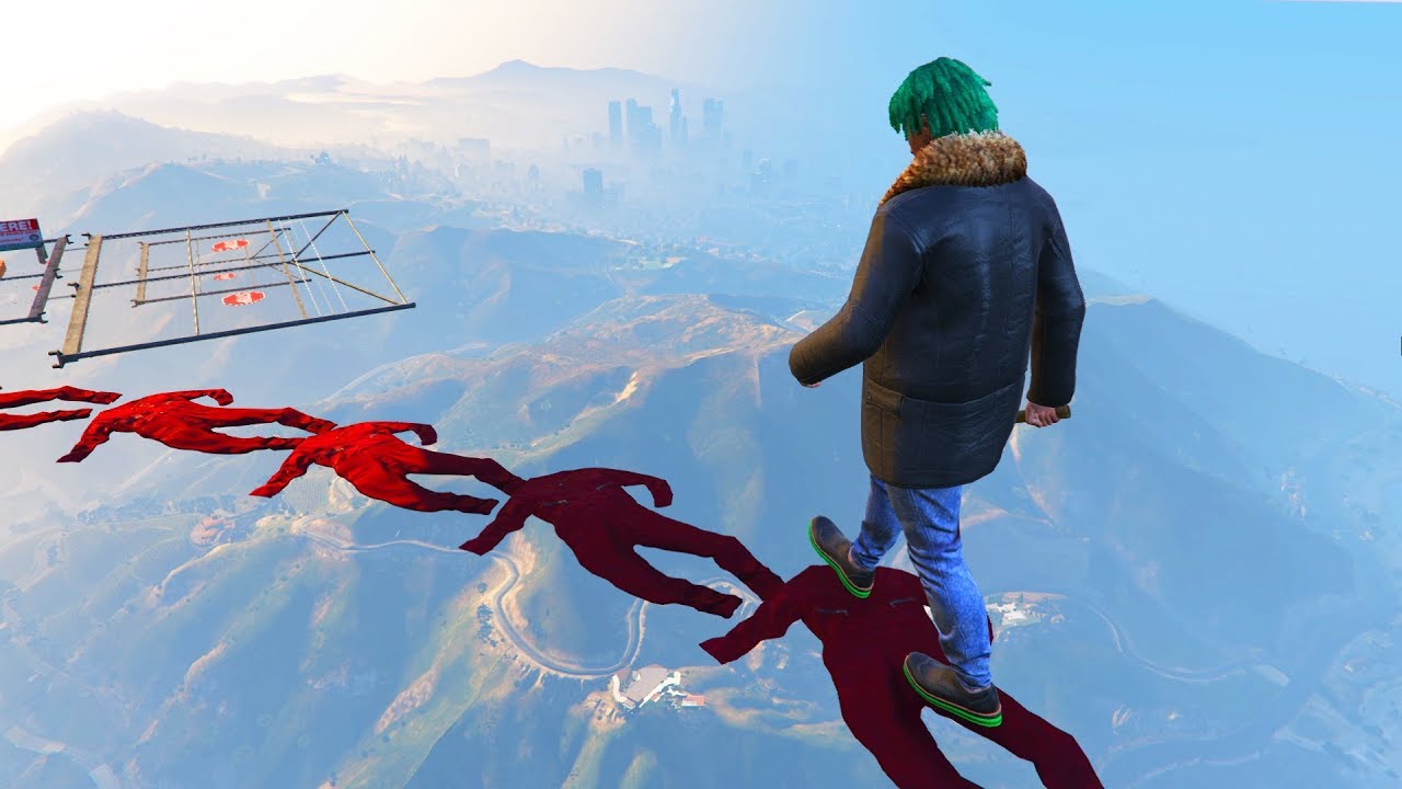 NAJŚMIESZNIEJSZE AKCJE W GTA (GTA Online)