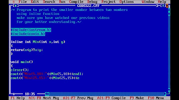 Finding Smaller of 2 No