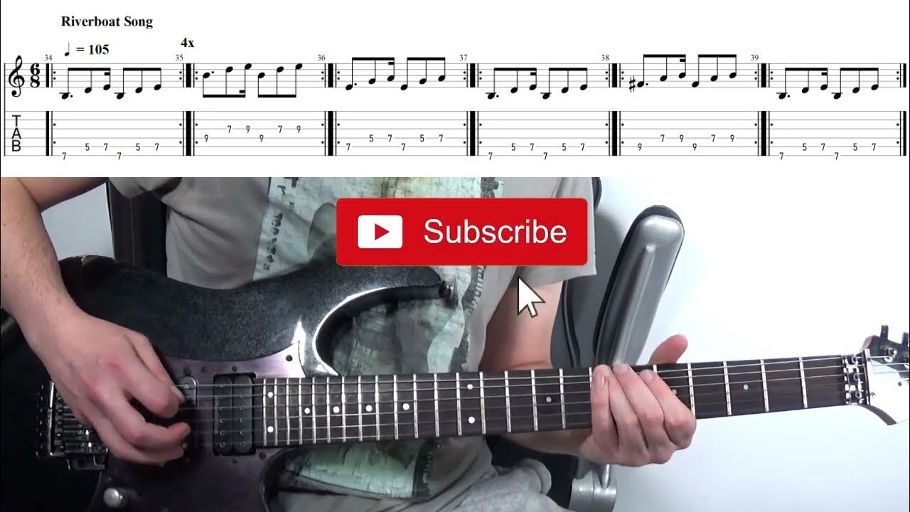 how to play riverboat song on guitar
