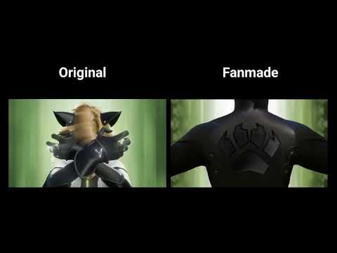 MIRACULOUS ✨⭐ SEASON 6 Cat Noir TRANSFORMATION 🐱 Comparison 💔 (Original vs Fanmade) #heartfixer