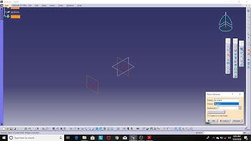 13. Wireframe and Surface Tutorial Catia V5: Creating Planes Between Other Planes