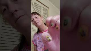 part 2 of having fun with gel nails fall colors November 2023.