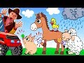 The Boo Boo Animals Song 4 | Nursery Rhyme by Be Be Kids