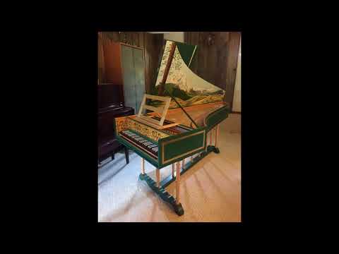 Todd Loomis Flemish Harpsichord - William Byrd, “La Volta” (both 8’ stops)
