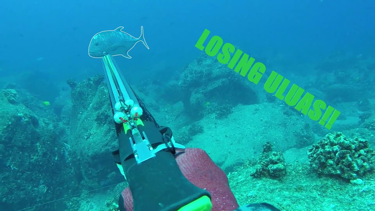 Spearfishing Hawaii 5 : Ups and Downs ( Losing 2 Ulua’s and shooting my Biggest Amberjack)
