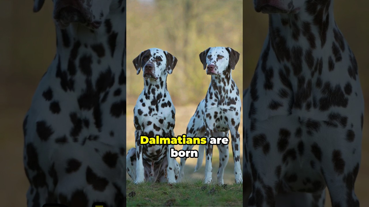 Dalmatian shocking facts: It's Not Just Dots!😱 