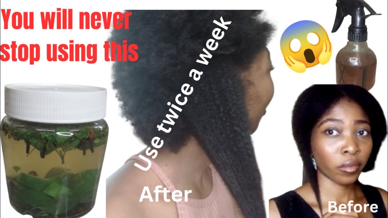 Do not make this hair tea if you are not ready for extreme hair growth