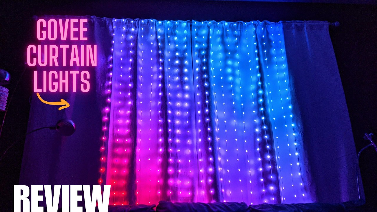 REVIEW: Govee Curtain Lights in 2024 - Still Worth It? Smart RGB