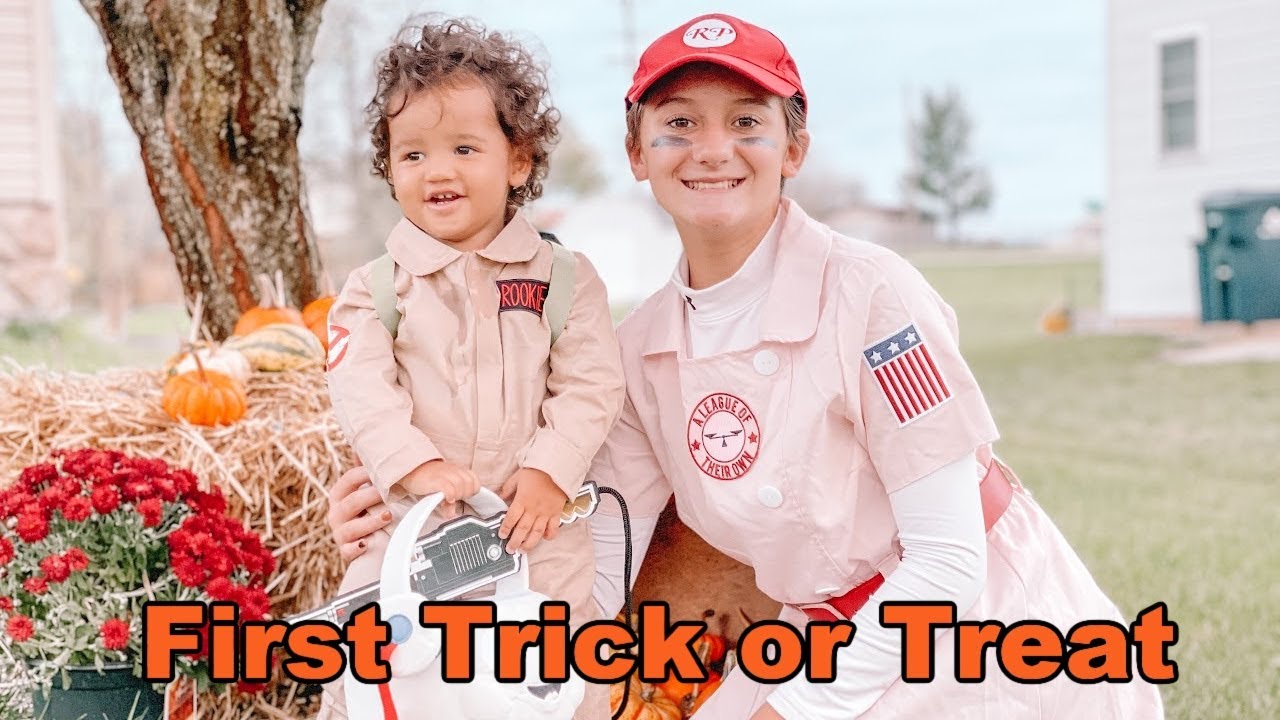 AJ'S FIRST TRICK OR TREAT | HALLOWEEN 2021