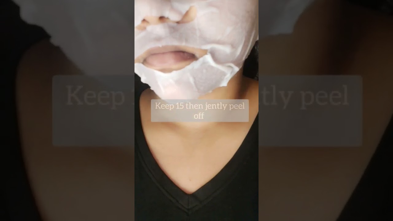 NEW lakme skin solution sheet mask 💯 review  niacinamide-brightening 