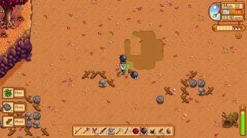 How to clean the farm faster - Stardew Valley