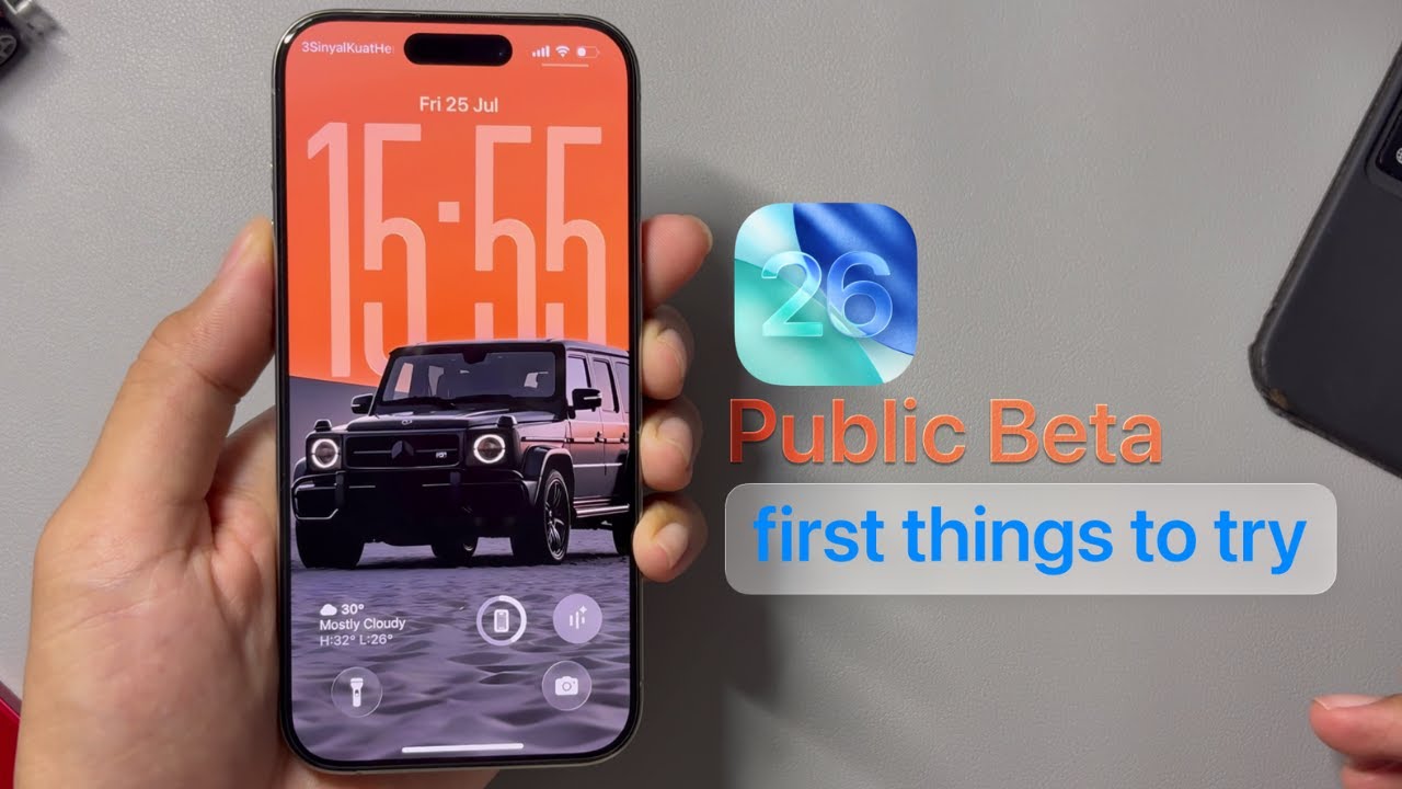 iOS 26 Public Beta Finally Out: Watch This Before You Install It! - YouTube