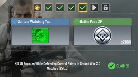 Kill 15 Enemies While Defending Control Points In Ground War 2.0 Matches (0/15)