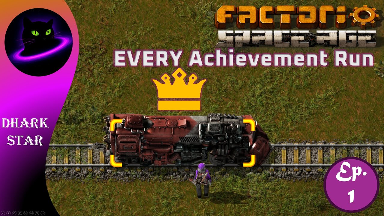 Every Achievement In Factorio - Episode 1 - Starter Base - YouTube
