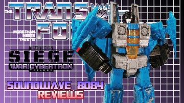 Transformers WFC Siege Thundercracker Review