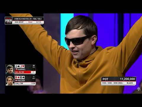 $2 800 000 за первое место! Яркий финальный стол за $100 000 на WSOP