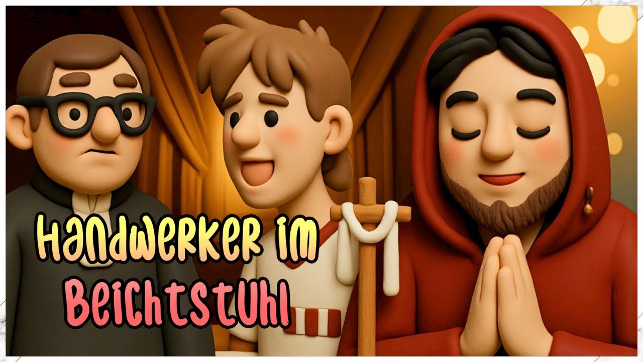 Woody macht Auge auf Stenkelfeld - Handwerker im Beichtstuhl Reaktion