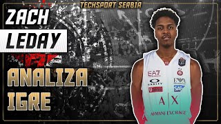 Zach LeDay - Analiza igre | KK Partizan 2021/22