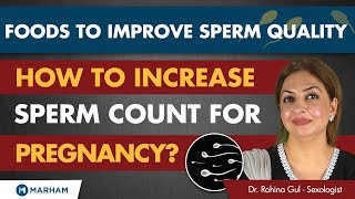 How to Increase Sperm Count for Pregnancy | Diet for Better Sperm Quality screenshot 3