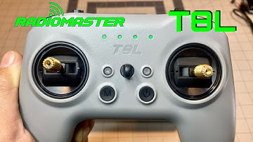 Radiomaster T8L 10 channel ELRS 2.4ghz X5 Hall Sensor Gimbal Radio Transmitter