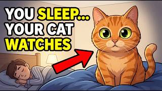 Why Does Your Cat Always Stare At You While You Sleep?