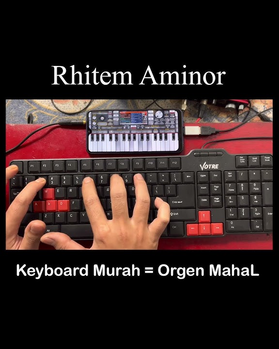 KEYBOARD PC MURAH JADI ORGEN MAHAL #shorts #dangdut