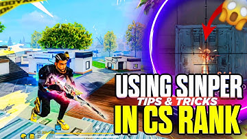 Cs Rank SNIPER PLAYER Tips & Trick🤤 | Cs Rank AWM Glitch Fire Trick | cs rank tips and tricks
