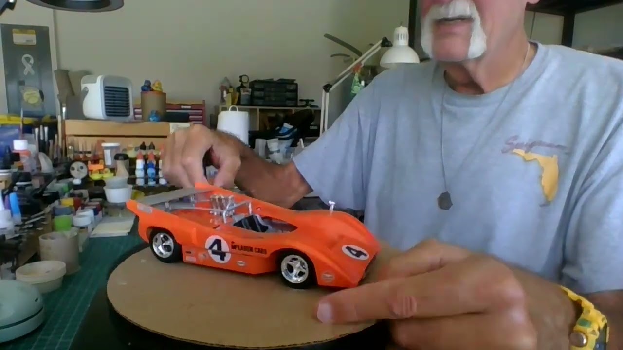 1/20 MPC マクラーレン マーク 8D ビッグスケール プラモデル Final reveal of the MPC Mc Laren MK 8d 1/20 scale - YouTube