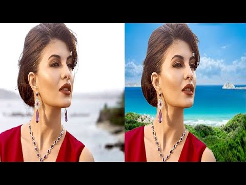 Easy way to Replace Background in Photoshop ( in Tamil )