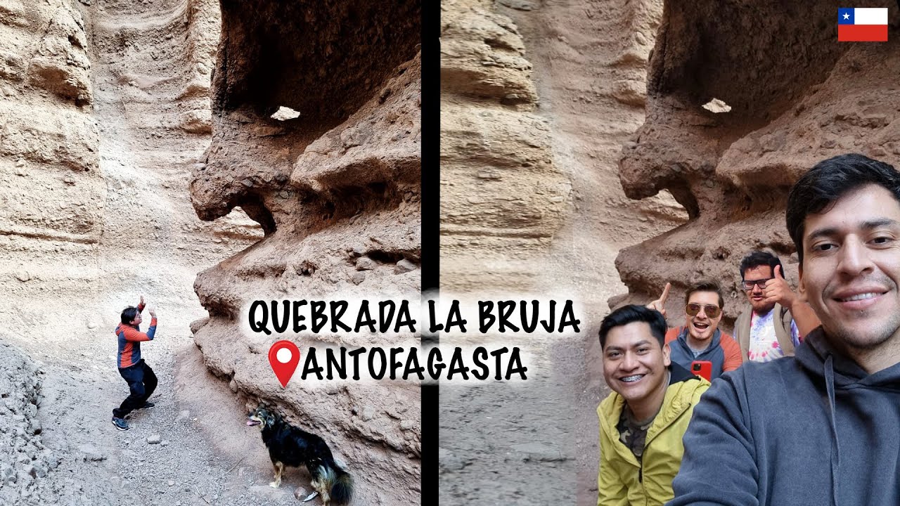 QUEBRADA LA BRUJA DE ANTOFAGASTA / MI DRONE MURIO YouTube