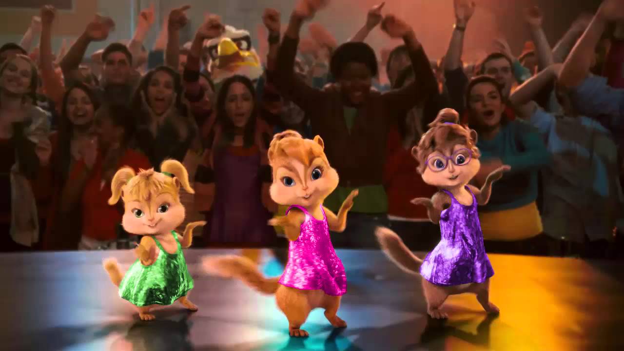 all about that bass chipmunks versin, chipmunks version, Alvin, chipettes v...