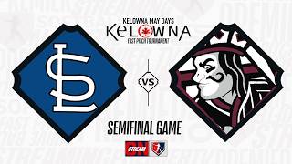 SEMIFINALS GAME | LIVE | SASKATOON JACKS V  SOOKE LOGGERS #2026 Kelowna May Days Tournament