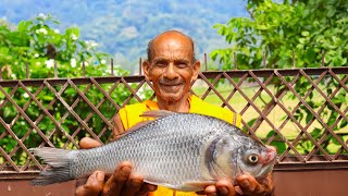 Grandpa Cooking Fish Fry Recipe l Winter Morning Cooking l Aja Kitchen