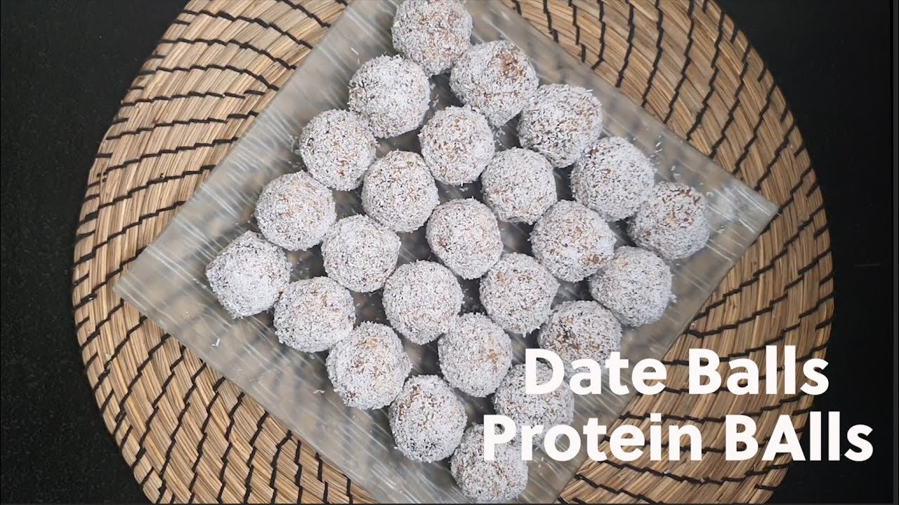 Date balls , Coconut date balls , Protein balls , Energy balls , easy and quick recipe