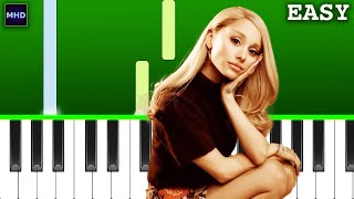Ariana Grande - intro (end of the world) - Piano Tutorial