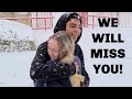 GOODBYE ALEX AND GOOD LUCK! | WE WILL MISS YOU | SNOW STORM