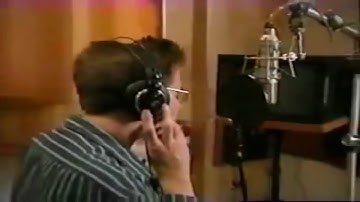 Roger Bart recording “Go The Distance”