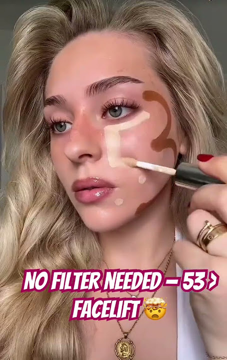 The Viral ‘53’ Makeup Hack That Actually Works 😳✨ | Contour & Lift in Seconds