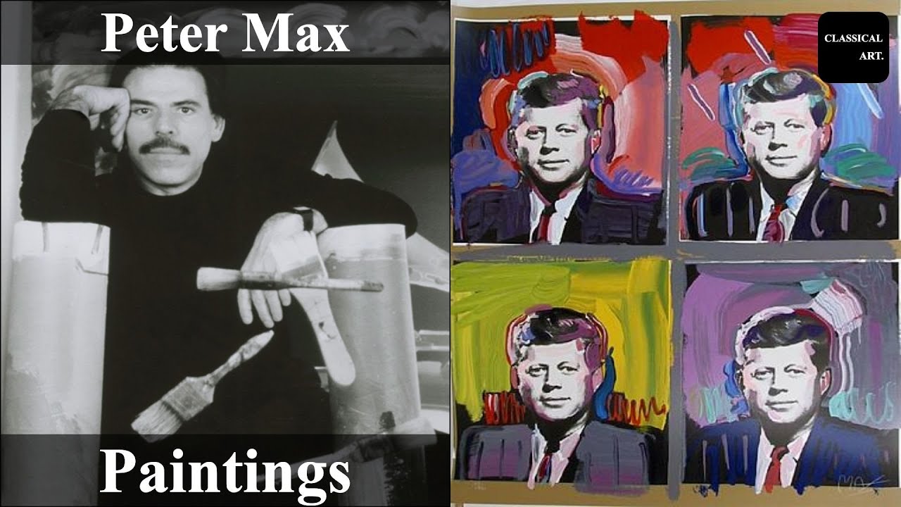 Peter Max | The Colorful World of a Pop Art Icon - YouTube