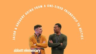 jacob & gregory going from a onesided friendship to besties|| abbott elementary