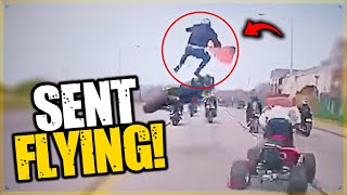 'Biker Sent Flying!' - NO LIFE LIKE BIKE LIFE  - Ep. 171